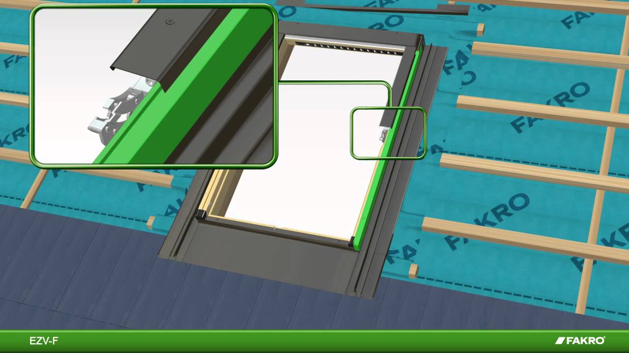 FAKRO roof windows - flashing EZV-F