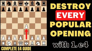 Destroy Every Popular Opening With This Complete e4 Repertoire