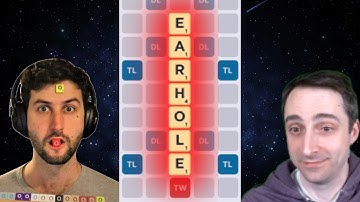 This Scrabble game started out crazy...and only got crazier