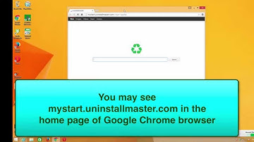Mystart.uninstallmaster.com free removal video