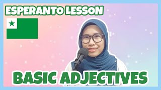 Learn Esperanto – Basic Adjectives