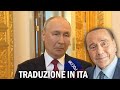 Putin commosso ricorda Silvio Berlusconi: Un vero amico aveva un privilegio. Sottotitoli in ITALIANO