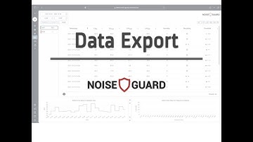 Noise Guard Data Export Module