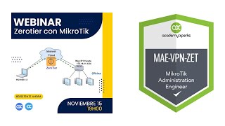 Curso Gratuito de VPN MikroTik con ZeroTier (MAE-VPN-ZET)