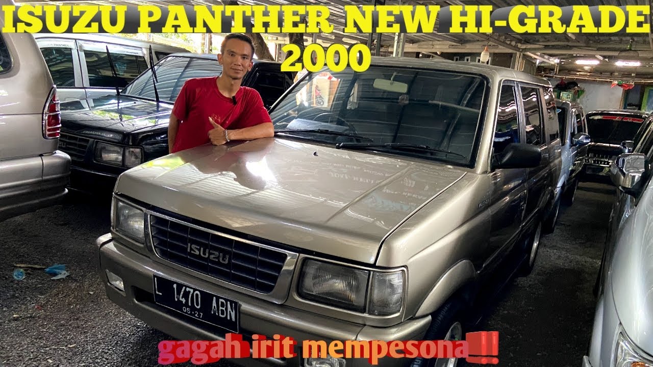 ISUZU PANTHER NEW HI-GRADE TAHUN 2000 TIPE TERTINGGI KOTAK YG ADA DI SHOWROOM OMAH PATHER PONOROGO‼️