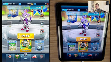 Sonic Forces (iOS, Android) BLAZE THE CAT - Character Review, Gameplay & Walkthrough