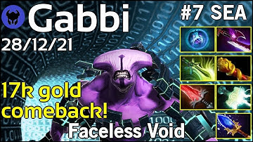 IMMORTAL [Faceless Void] Offlane Pro Gameplay - Dota 2 SoulzZ Gaming