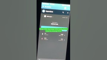 Easy From WEth to Eth via Opensea