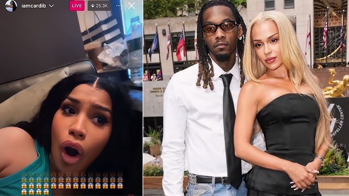 Cardi B Catches Offset Cheating While She’s Pregnant!