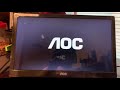 How to Fix AOC E1659FWU or ANY Portable Monitor Not Detected with Apple Mac Device ?!