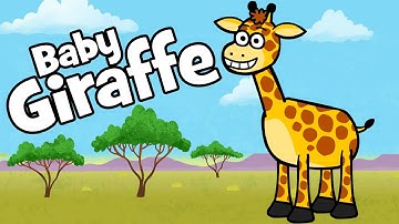 ♪ ♪ Kinderlied Baby Giraffe - Hurra Kinderlieder | Bewegungslied zum Mitmachen