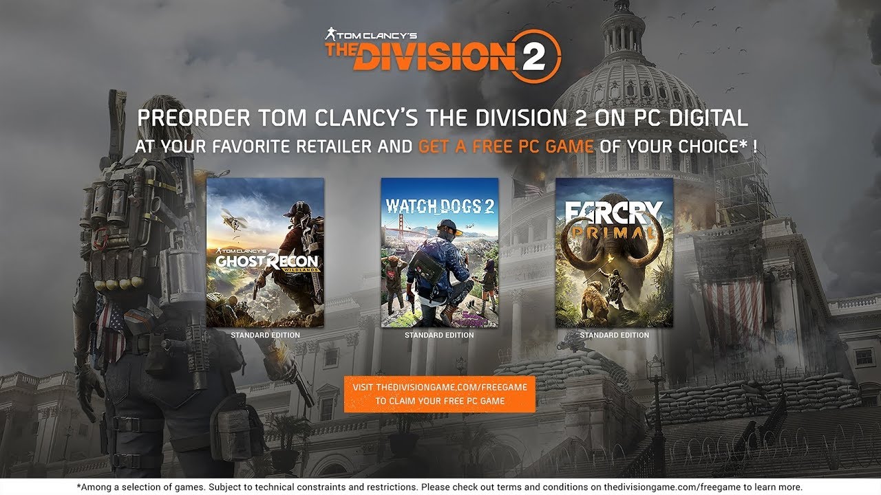 the division 2 pc where to buy