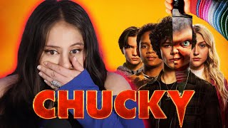 **Chucky** is such a GREAT surprise! (Season 1 - EP 1 & 2) | First Time Watching Reaction