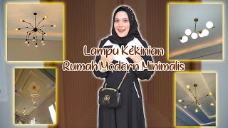 MODEL LAMPU GANTUNG PLAFON RUANG TAMU