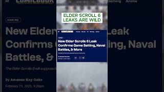The Elder Scroll Leaks Confirm Community Speculation