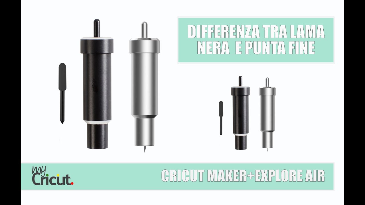 Lama Taglio Profondo Per Cricut Maker 3 - 4 Lame Con Alloggiamento Per Materiali Spessi - Foto 3