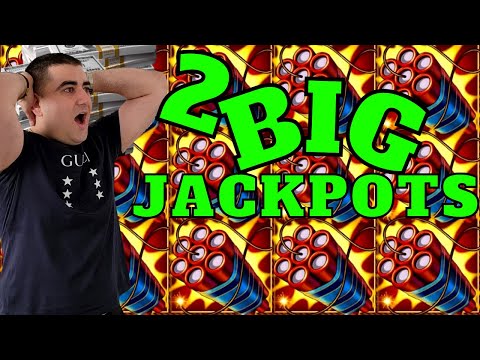 I Won 2 HUGE JACKPOTS On Lock It Link Slots - Las Vegas Jackpots