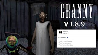 Granny New Version 1.8.9 Full Gameplay! (Read Description)
