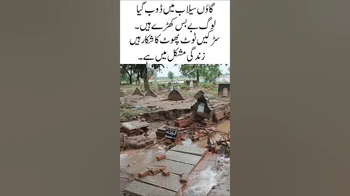 Horrific Flood in the Village