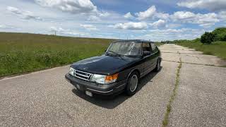1993 Saab 900 Turbo Commemorative Edition Walkaround Video 1993 Commemorative Saab 900 Engine Type