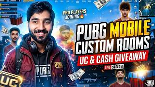 20K CASH + UC GIVEAWAY | CUSTOM ROOM | PUBG MOBILE | CHILL STREAM screenshot 1