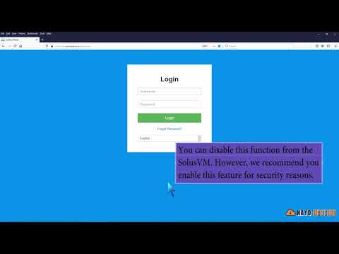 How to Enable or Disable the SolusVM VPS Login Alert   Nayo Hosting