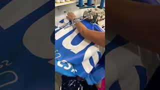 Impressão e costura de Wind banner personalizado Easysign #costurawindbanners #bandeiras #windbanner