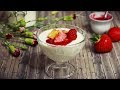Topfen Joghurt Creme Im Glas