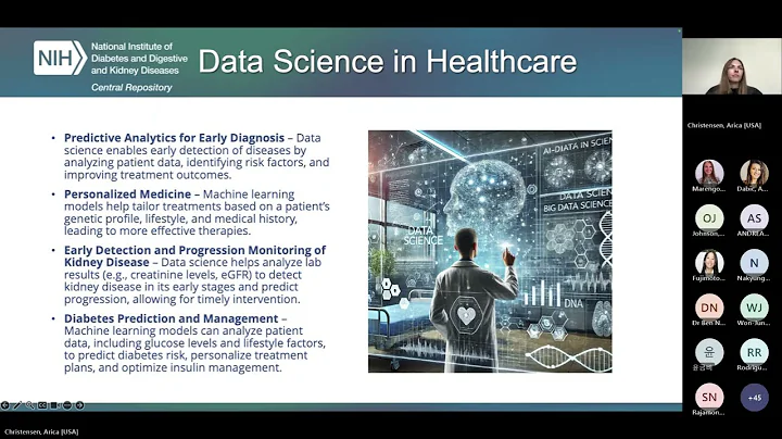NIDDK-CR Webinar Series: Data Science Fundamentals