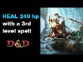 How to heal to full hp between combats D&D 5e