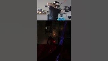 Canonical Vampire Slay | [54.4 # 🏹] 😲😂  #skyrim #shorts #skyrimvr #accubow #katwalkc #headshot