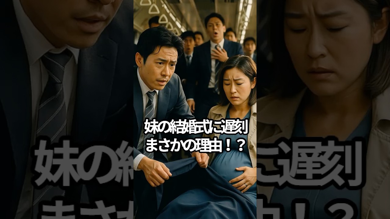 妹の結婚式に遅刻した兄。その“理由”を知った瞬間、誰もが涙した