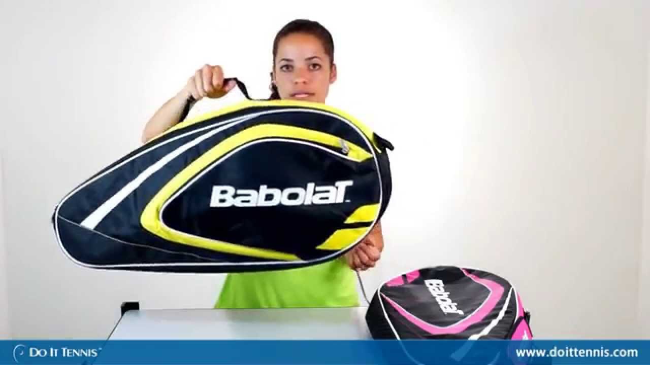 Buy Babolat RH12 Professional Tennis Kit Bag Fits in 12 Tennis Racquets  Within 3 Compartments 2 Accessory Pockets  Highly Durable Ergonomically  Designed for Men Women Players New Launch Online at Low