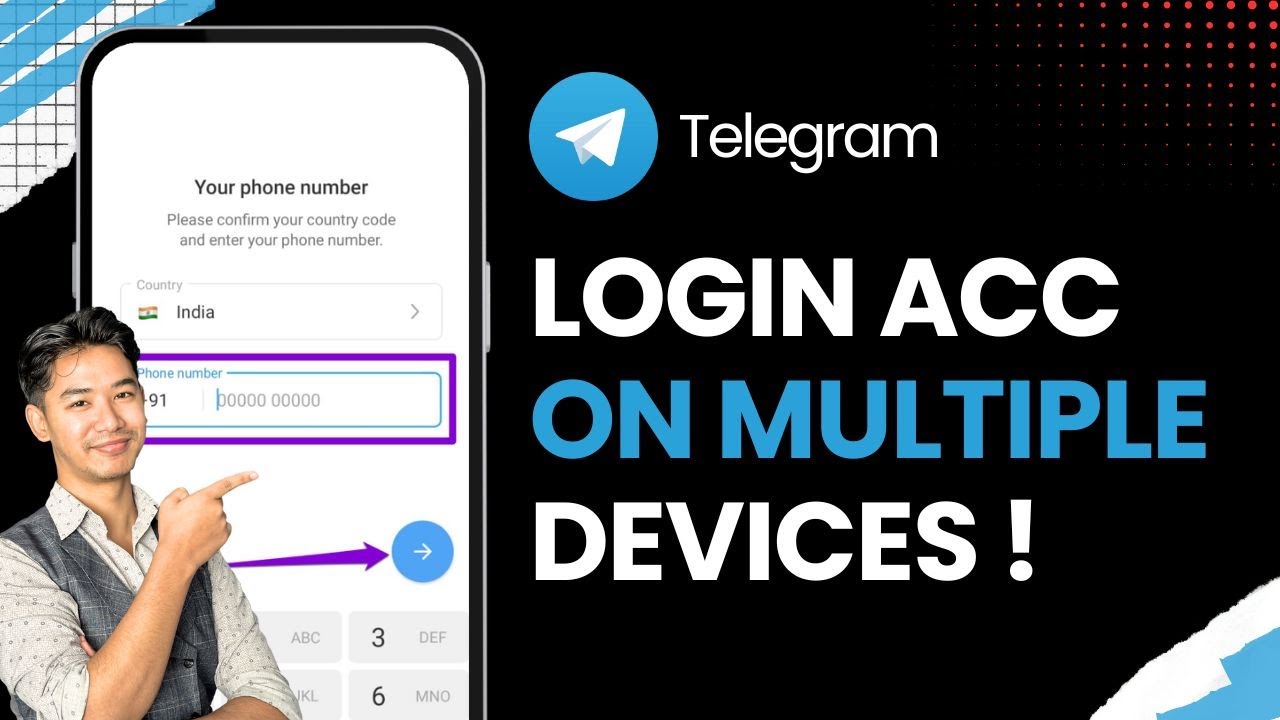 Telegram Mobilelog In How to Login Telegram Account on Multiple Devices ! - YouTube