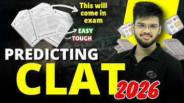 CLAT 2026 Questions Predictions | Most Important Questions for CLAT 2026 | Abhyuday Pandey