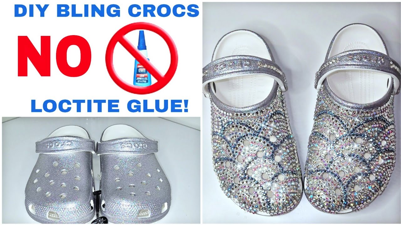 DIY thick cros  Bedazzled shoes diy, Crocs fashion, Bedazzled shoes