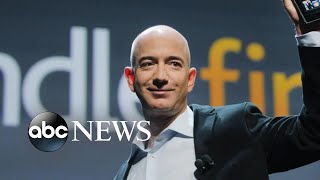 Jeff Bezos prepares to blast off into space