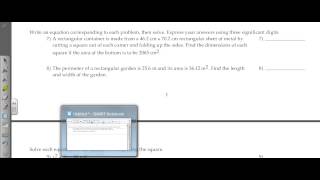Tech Math II Chapter 6 and 7 study Guide