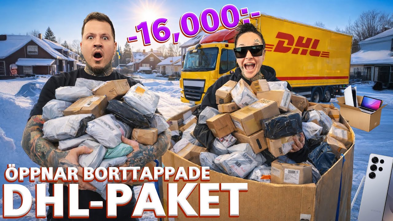 Ännu Mer Lyx & Dyra Produkter  – Pall Med Outhämtade DHL Paket För 16,000kr - Del 3