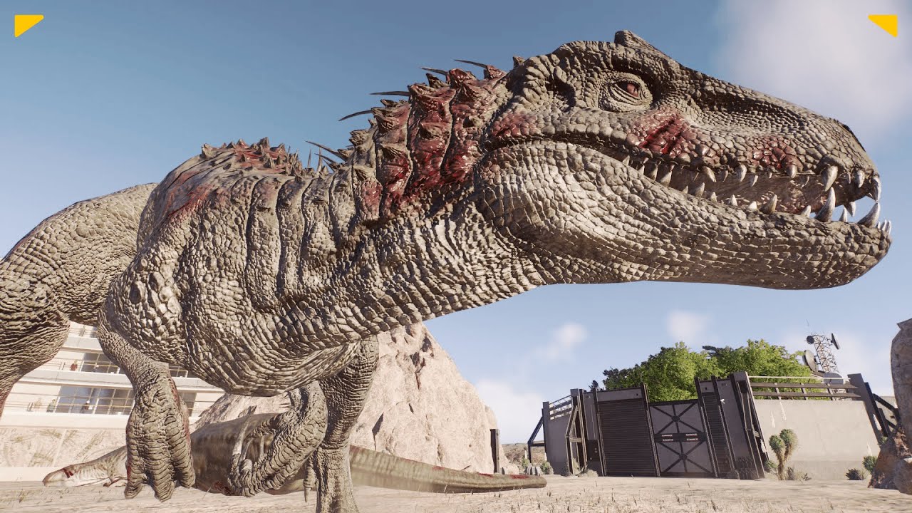 ALL LARGE DINOSAURS BATTLE ROYALE IN ARENA - Dino Fight Club