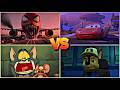 Spiderman Infected vs McQueen vs Tom and Jerry vs 