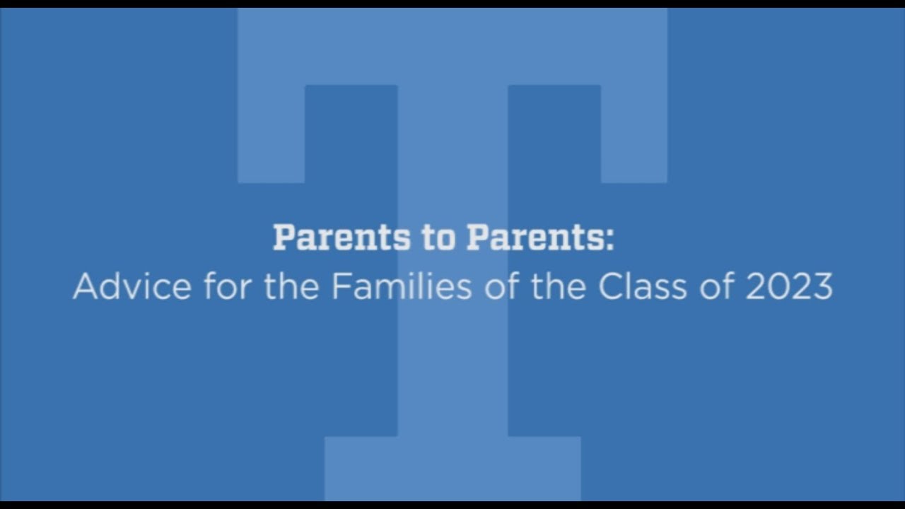 Parents to Parents Advice for the Families of the Class of 2023 YouTube