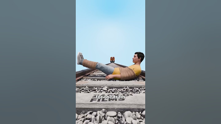 How to survive tied to train Tracks.       @Zack D Films