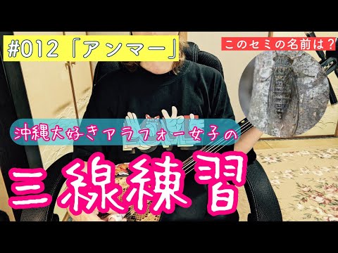 【三線初心者】ド素人が毎日三線を練習してみた　#012 アンマー