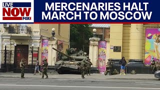 Russian coup: Mercenaries halt march to Moscow, Wagner chief says | LiveNOW from FOX