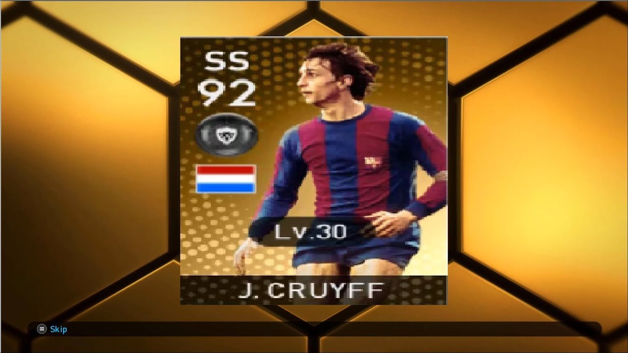pes 2019 pack opening | LEGENDS: Spanish Clubs - got johan cruyff
