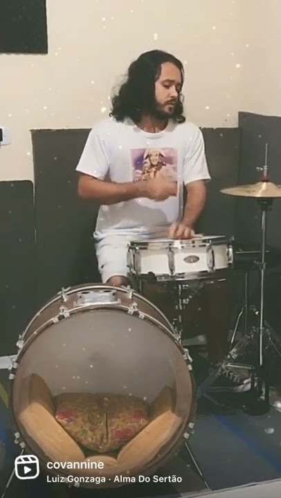 Luiz Gonzaga Alma do Sertão Bateria Cover #shorts