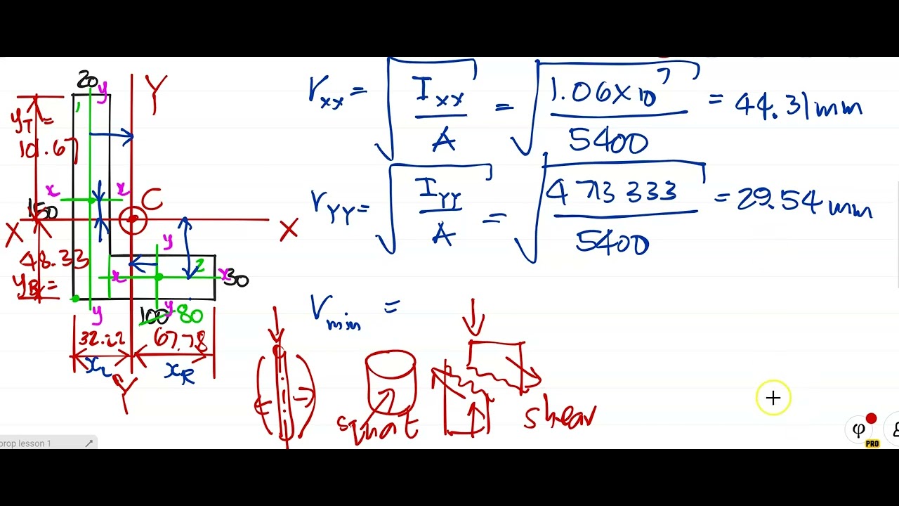 Section Properties - YouTube