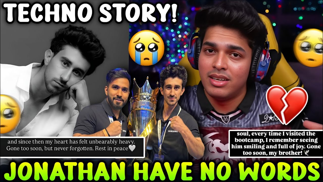 JONATHAN NO WORDS 🥺 FOR TAHIR INCIDENT 💔 TECHNO GAMERZ SAD ON GODL TAHIR INCIDENT 💔 | GODL 