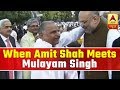 When Amit Shah Meets Mulayam Singh During Modi's Swearing-In | ABP News